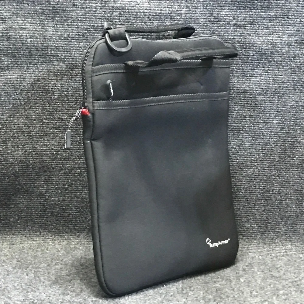Bump Armor Protective Laptop Tablet Sleeve Black‎ Carry Bag Slim Tech Accessory